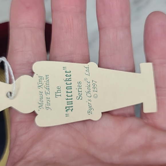 Byers' Choice Carolers 1997 The "Nutcracker" Series Mouse King 1st Edition VTG - Picture 9 of 17